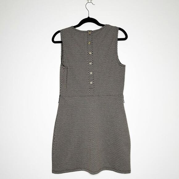 Reformation Suze Knit Mini Dress Women's Tan Black Size Large No Belt Size Large - Picture 6 of 8
